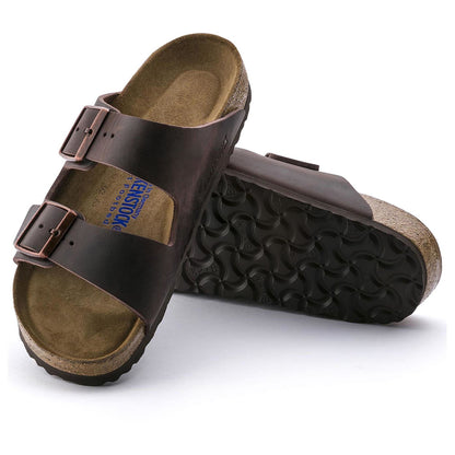 Arizona Soft Footbed Oiled Leather in Color Habana | Birkenstock