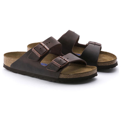 Arizona Soft Footbed Oiled Leather in Color Habana | Birkenstock