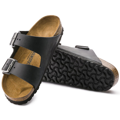 Arizona Oiled Leather in Color Black | Birkenstock
