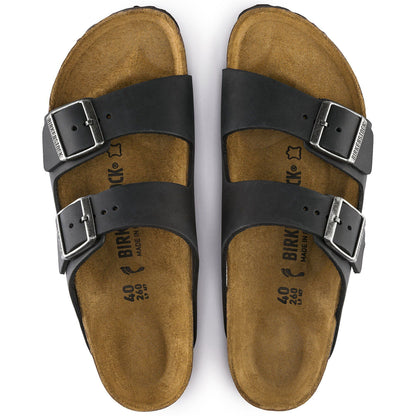 Arizona Oiled Leather in Color Black | Birkenstock