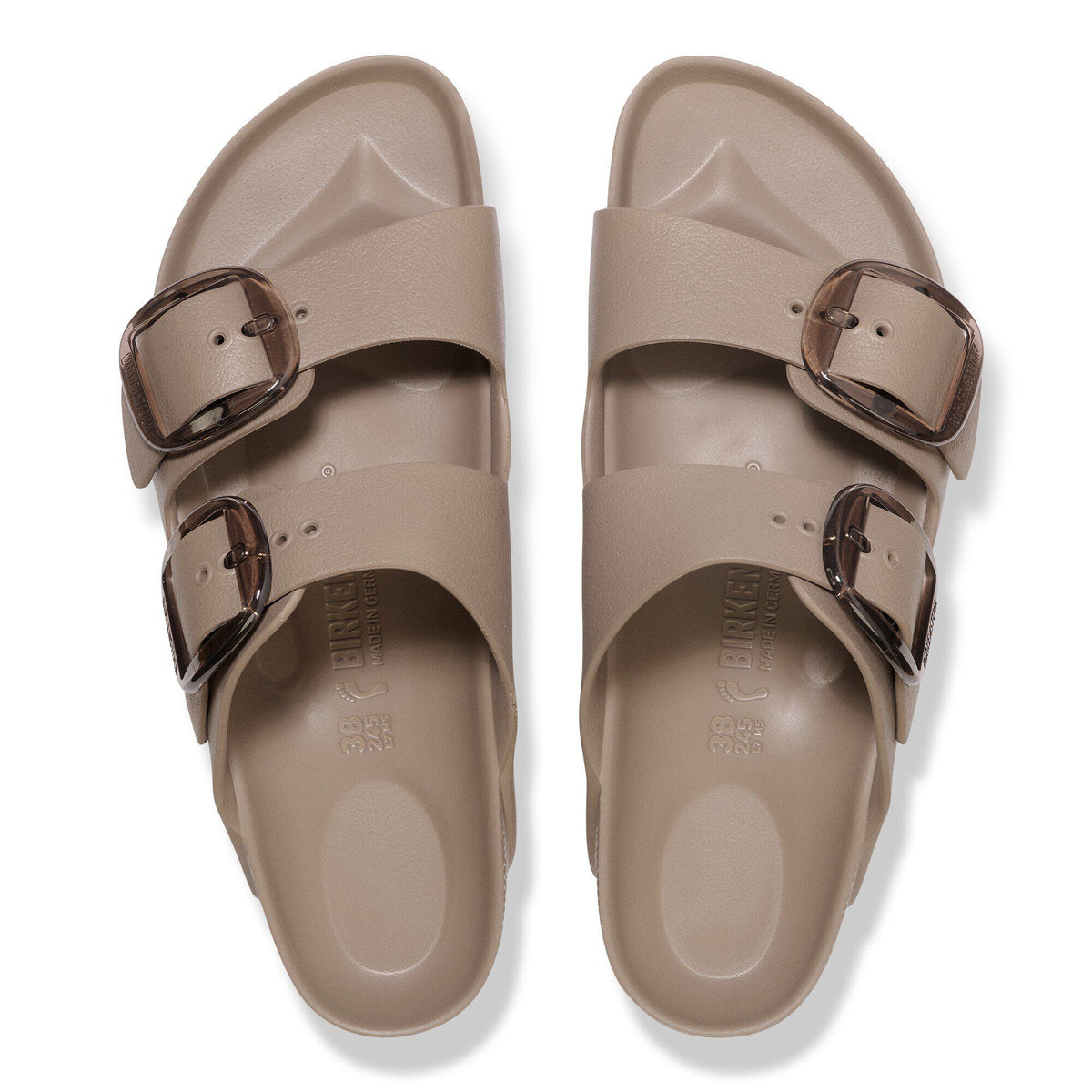 Arizona Big Buckle EVA in Color Gray Taupe | Birkenstock