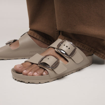 Arizona Big Buckle EVA in Color Gray Taupe | Birkenstock