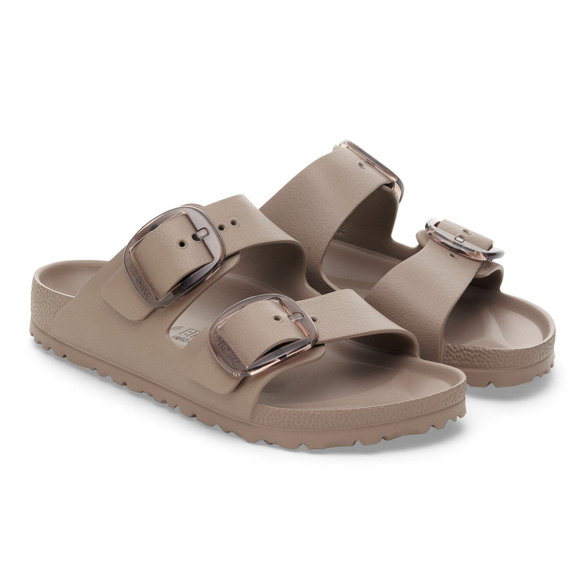 Arizona Big Buckle EVA in Color Gray Taupe | Birkenstock