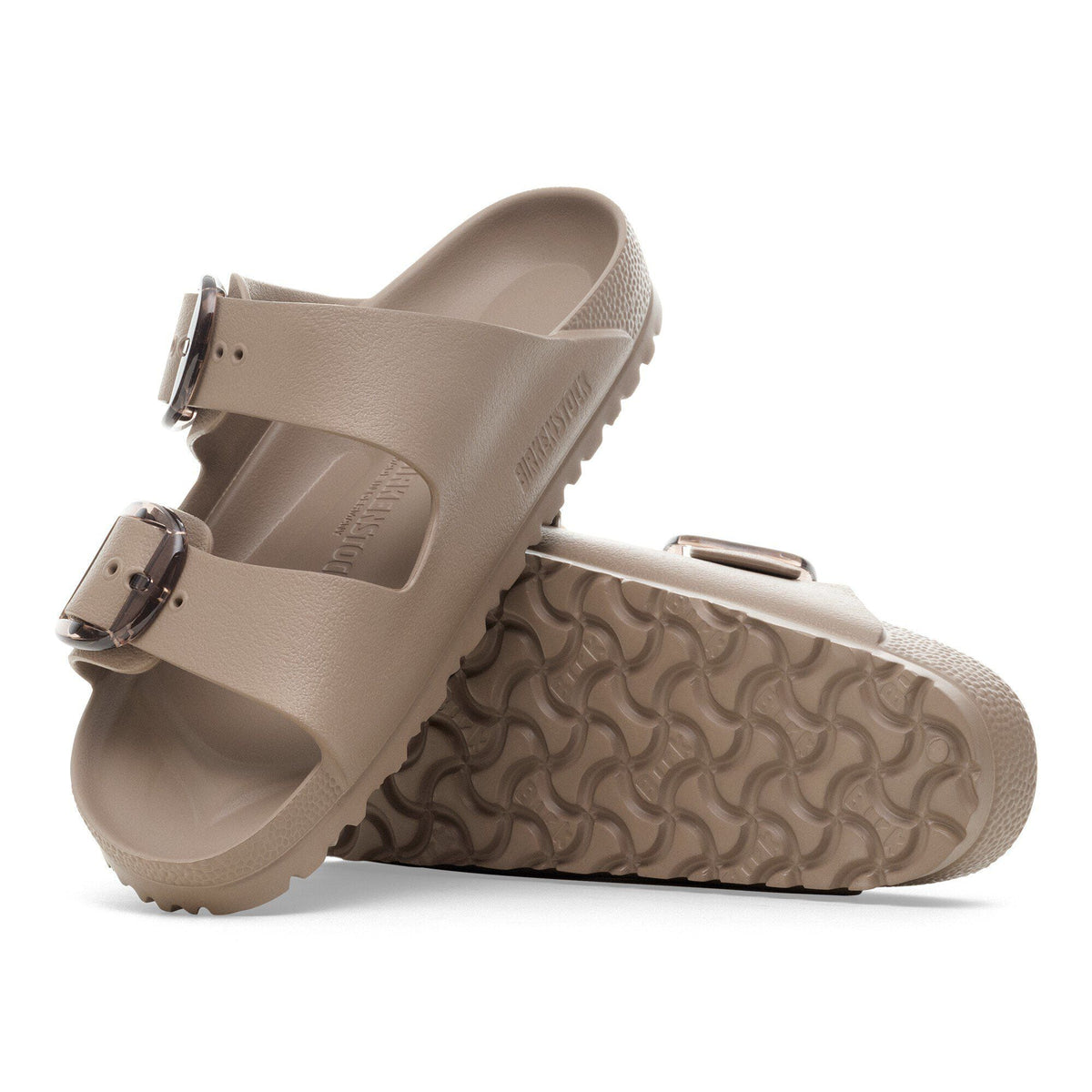 Arizona Big Buckle EVA in Color Gray Taupe | Birkenstock