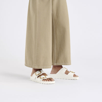 Arizona Big Buckle EVA in Color Eggshell | Birkenstock