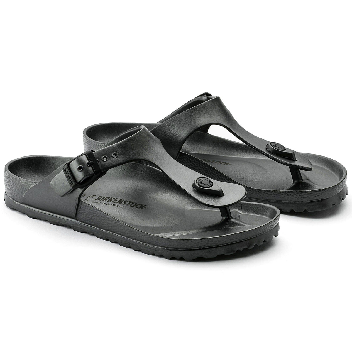 Gizeh Essentials EVA in Color Metallic Anthracite | Birkenstock