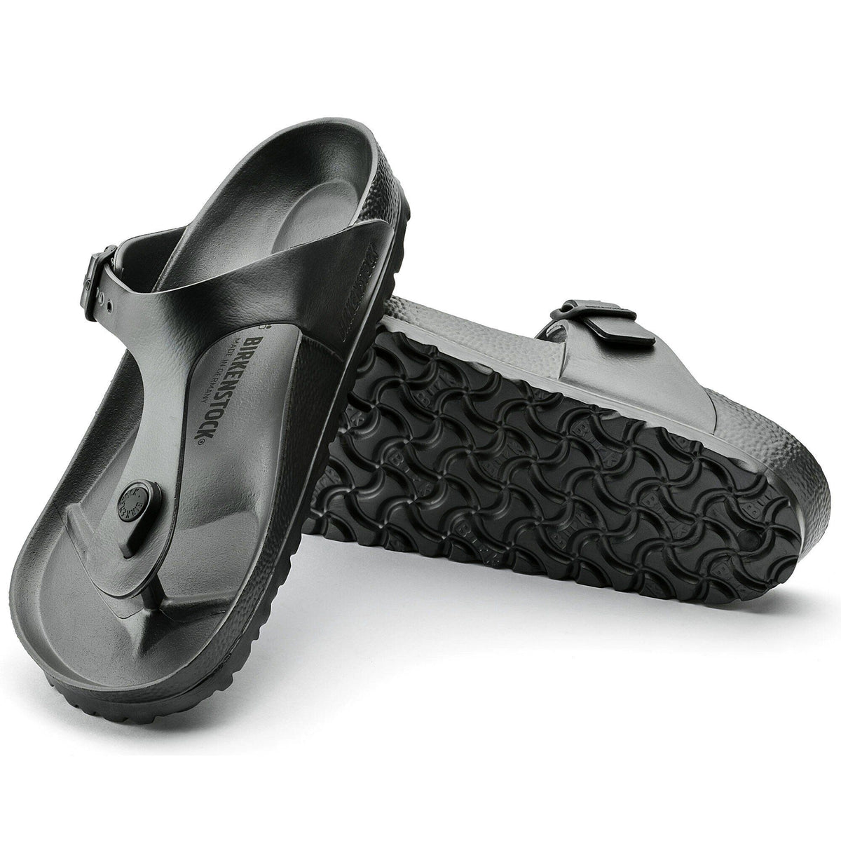 Gizeh Essentials EVA in Color Metallic Anthracite | Birkenstock