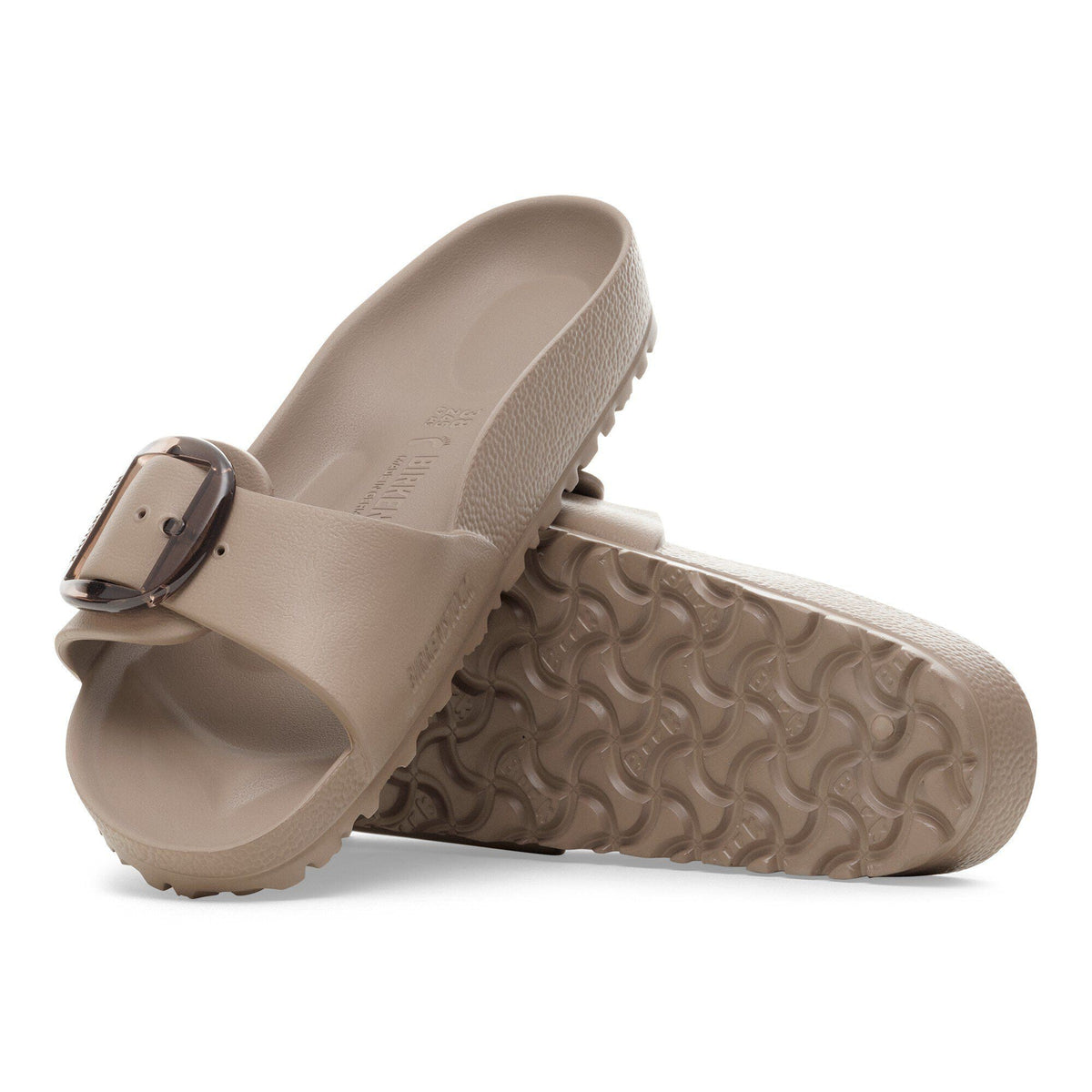 Madrid Big Buckle EVA in Color Gray Taupe | Birkenstock
