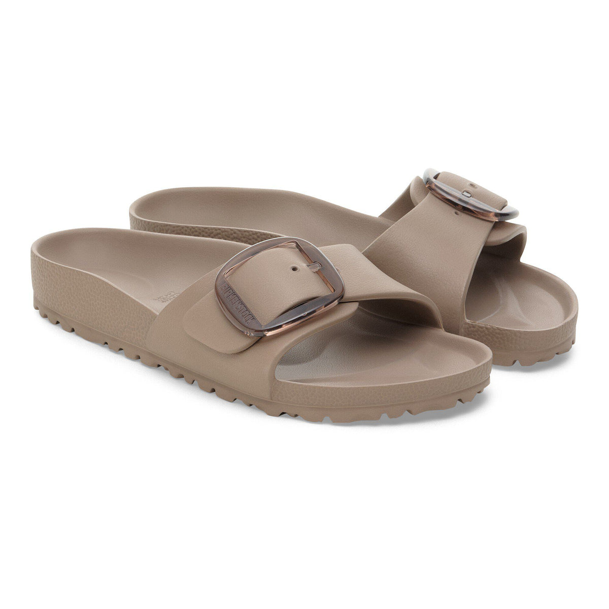 Madrid Big Buckle EVA in Color Gray Taupe | Birkenstock