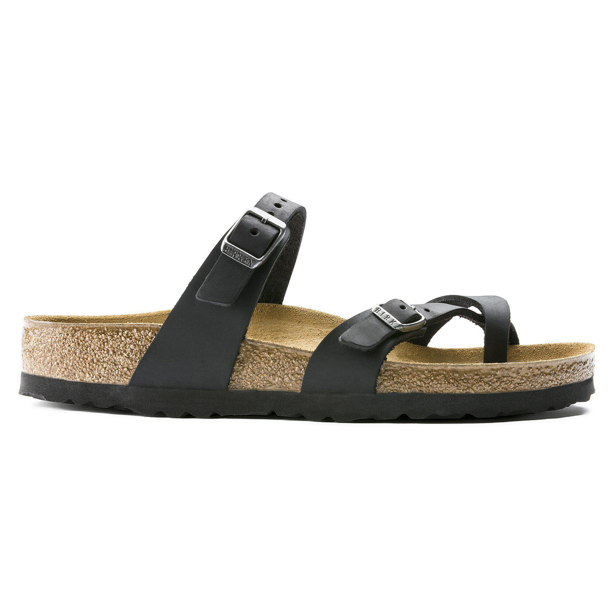 Mayari Oiled Leather in Color Black | Birkenstock