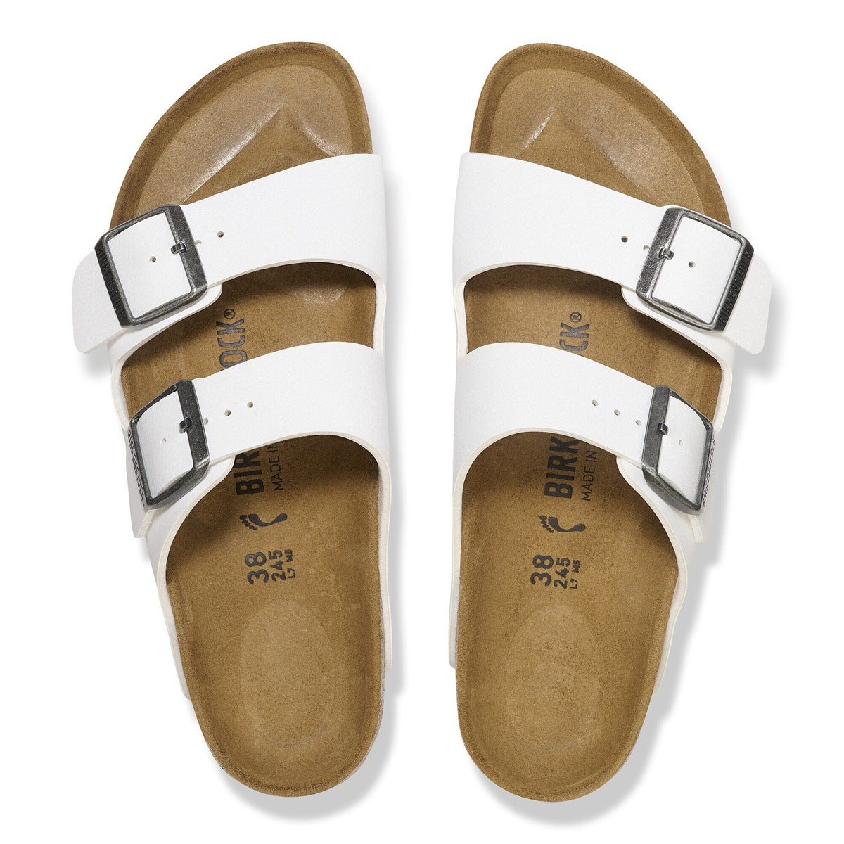 Arizona Birko-Flor in Color White | Birkenstock