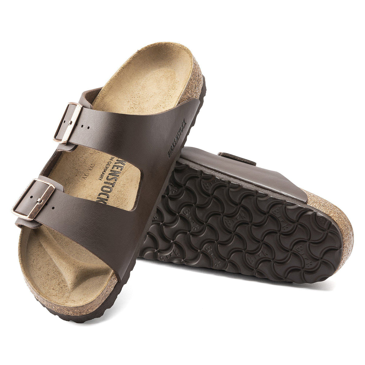 Arizona Birko-Flor in Color Dark Brown | Birkenstock
