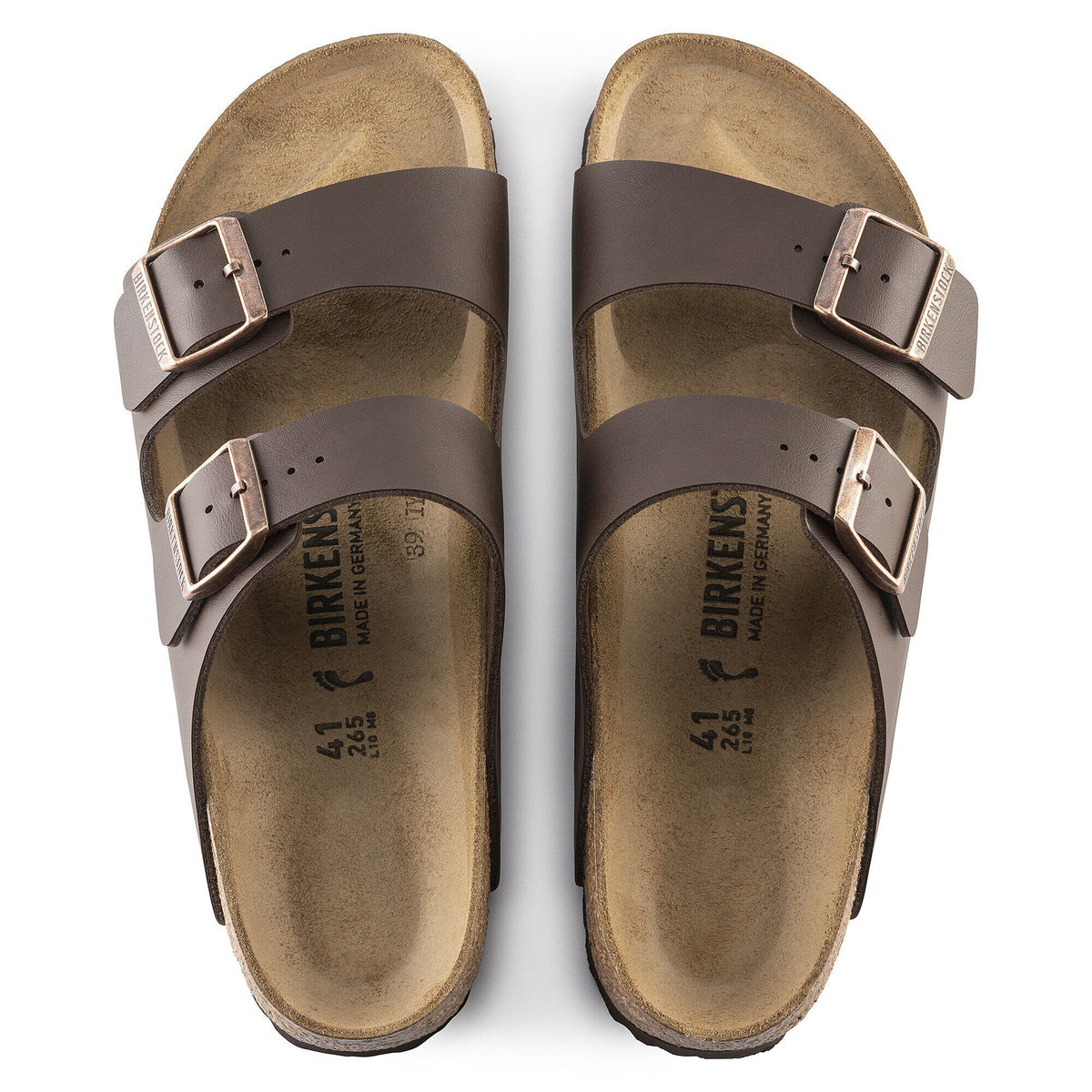 Arizona Birko-Flor in Color Dark Brown | Birkenstock