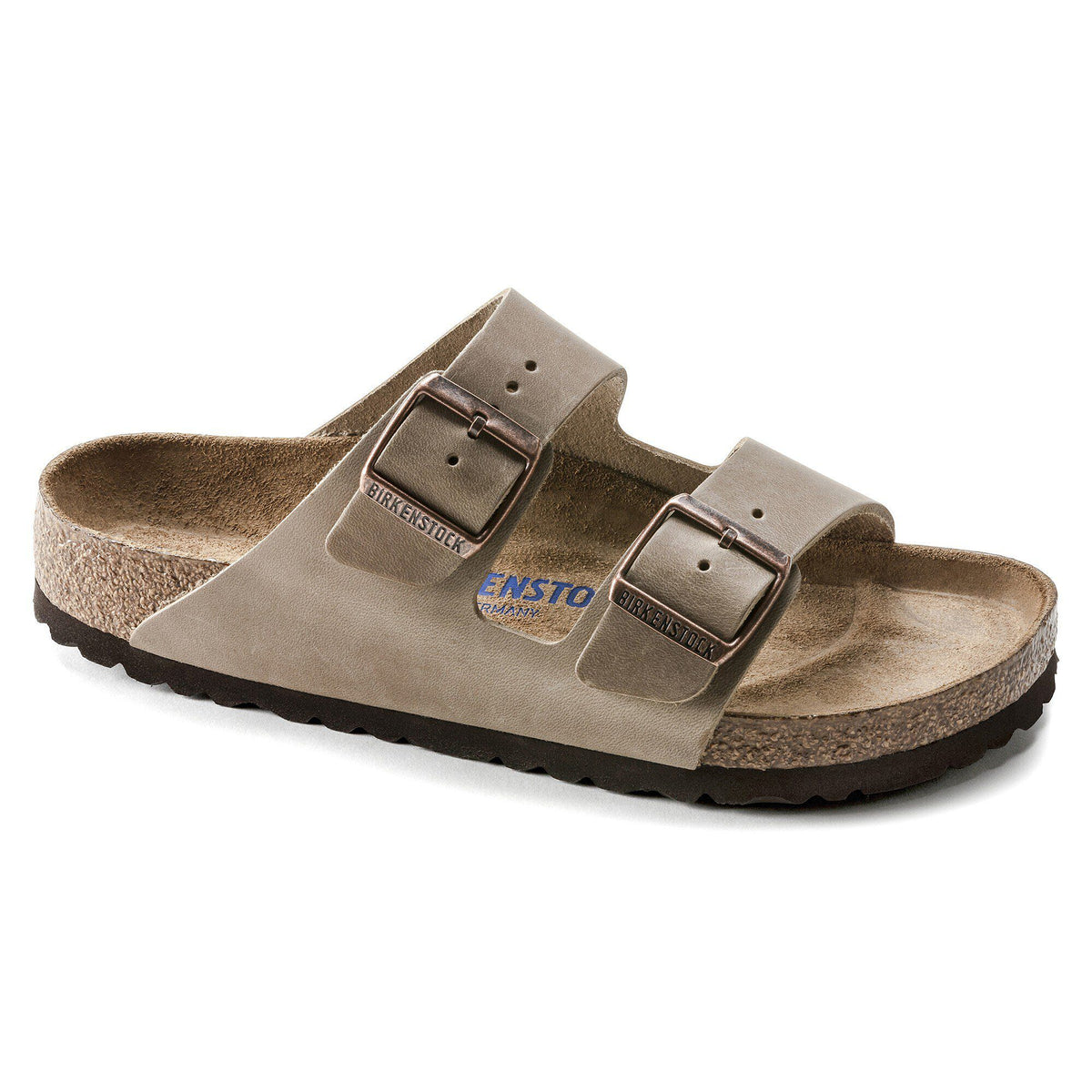 Arizona Soft Footbed Oiled Leather in Color Tobacco Brown | Birkenstock