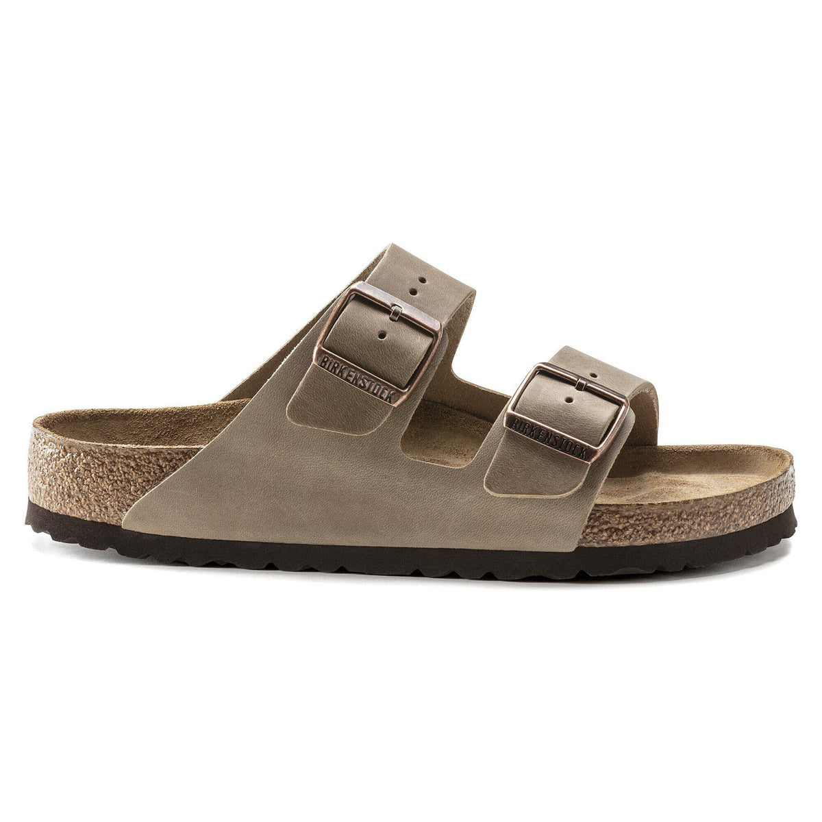 Arizona Soft Footbed Oiled Leather in Color Tobacco Brown | Birkenstock