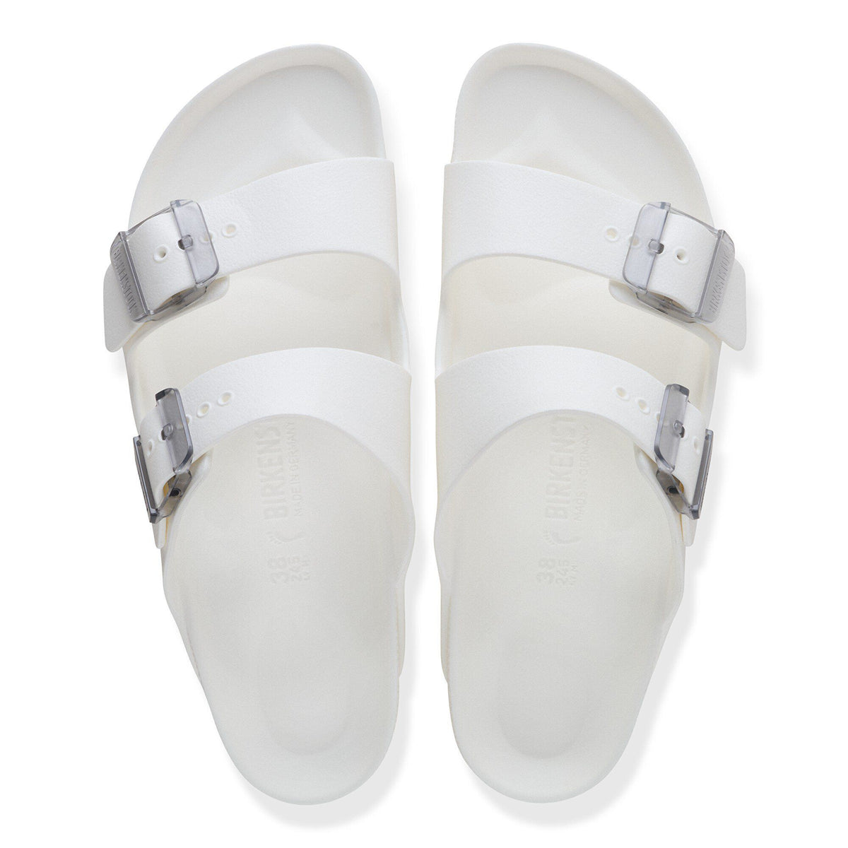 Arizona Stealth Buckle EVA in Color White | Birkenstock