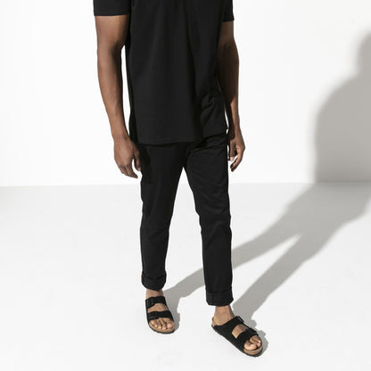 Arizona Soft Footbed Suede Leather in Color Black | Birkenstock