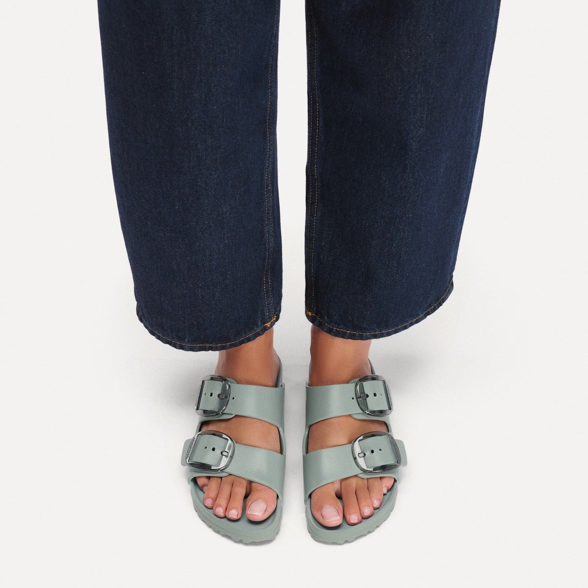 Arizona Big Buckle EVA in Color Pure Sage | Birkenstock