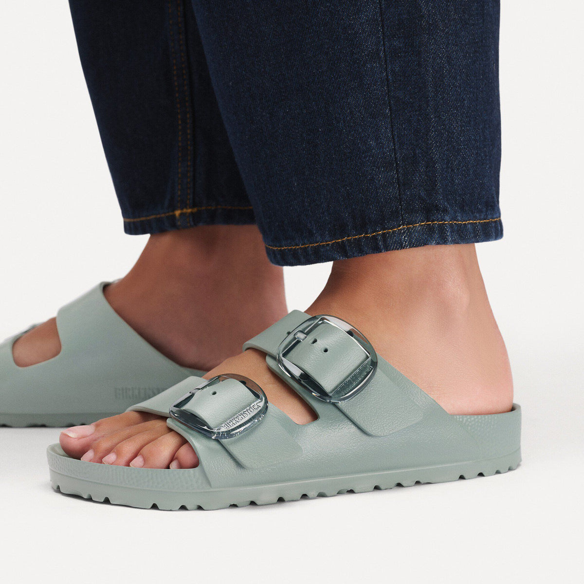 Arizona Big Buckle EVA in Color Pure Sage | Birkenstock