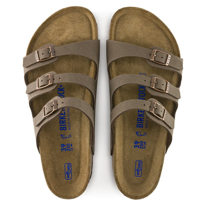 Florida Soft Footbed Birkibuc in Color Mocha | Birkenstock