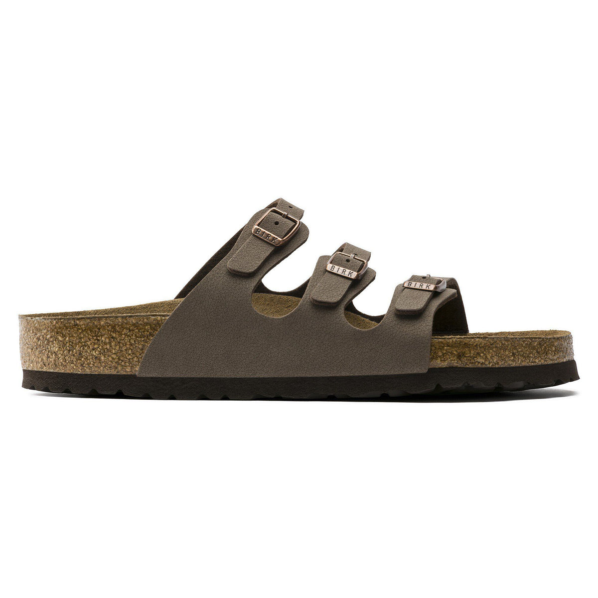 Florida Soft Footbed Birkibuc in Color Mocha | Birkenstock