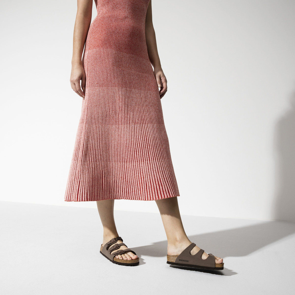 Florida Soft Footbed Birkibuc in Color Mocha | Birkenstock