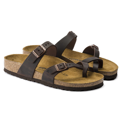 Mayari Oiled Leather in Color Habana | Birkenstock