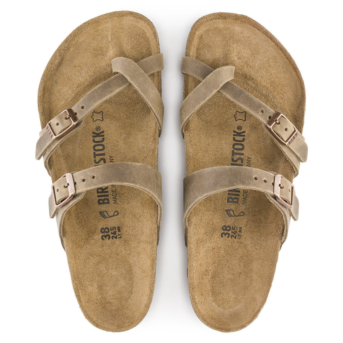 Mayari Oiled Leather in Color Tobacco Brown | Birkenstock