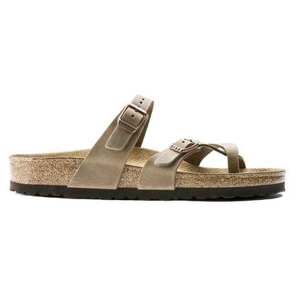 Mayari Oiled Leather in Color Tobacco Brown | Birkenstock