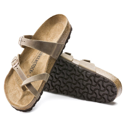 Mayari Oiled Leather in Color Tobacco Brown | Birkenstock