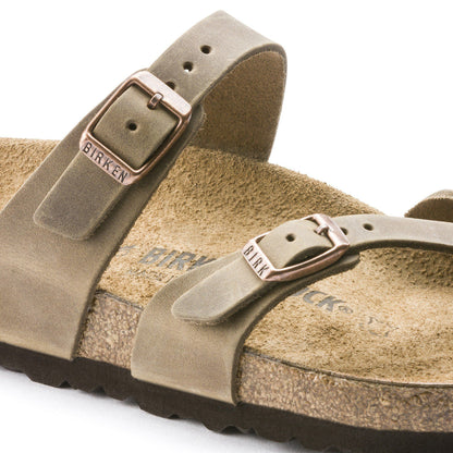 Mayari Oiled Leather in Color Tobacco Brown | Birkenstock