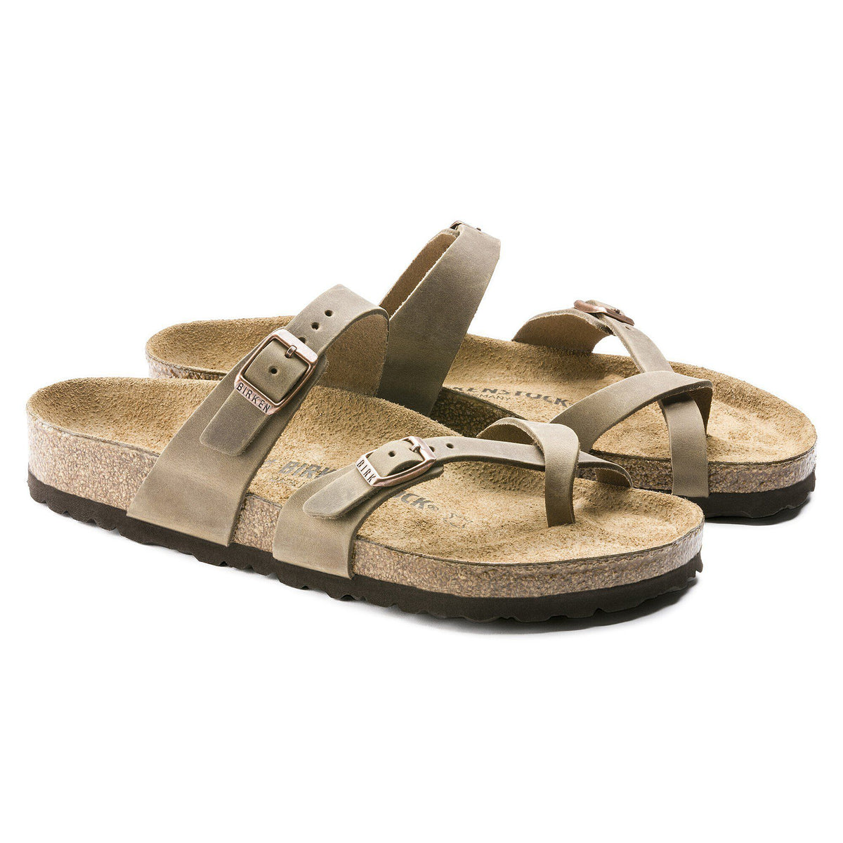 Mayari Oiled Leather in Color Tobacco Brown | Birkenstock
