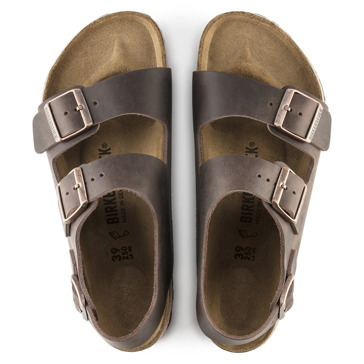 Milano Oiled Leather in Color Habana | Birkenstock