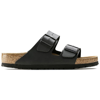 Arizona Soft Footbed Birko-Flor in Color Black | Birkenstock