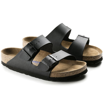 Arizona Soft Footbed Birko-Flor in Color Black | Birkenstock