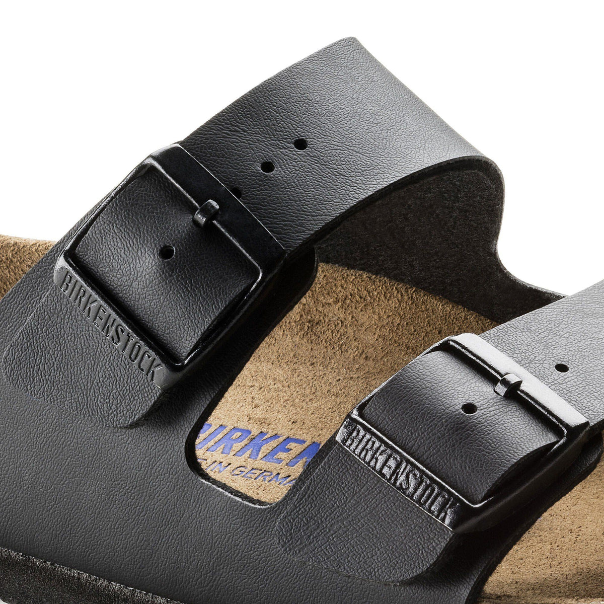 Arizona Soft Footbed Birko-Flor in Color Black | Birkenstock