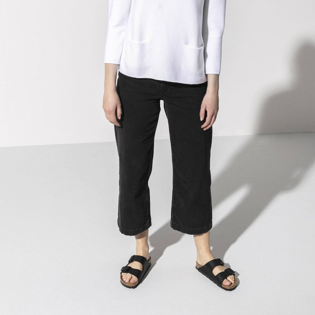 Arizona Soft Footbed Birko-Flor in Color Black | Birkenstock