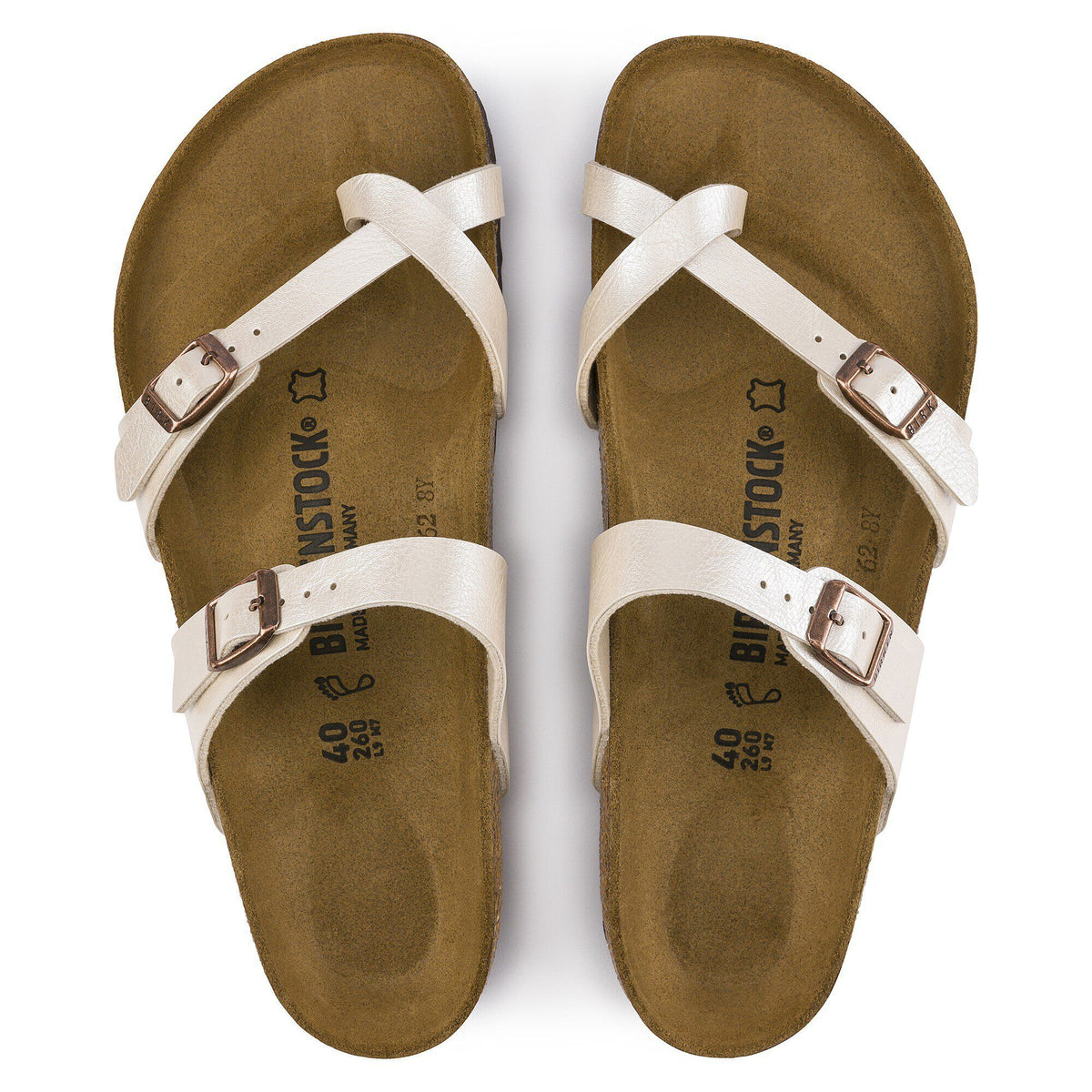 Mayari Birko-Flor in Color Graceful Pearl White | Birkenstock