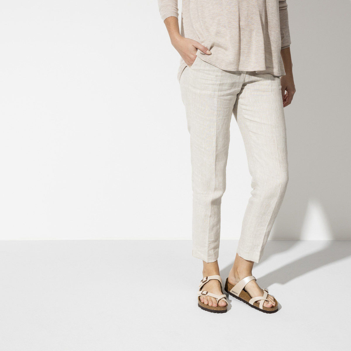Mayari Birko-Flor in Color Graceful Pearl White | Birkenstock