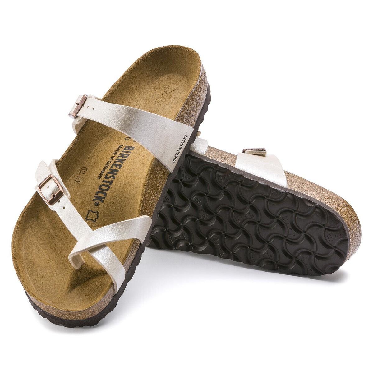 Mayari Birko-Flor in Color Graceful Pearl White | Birkenstock
