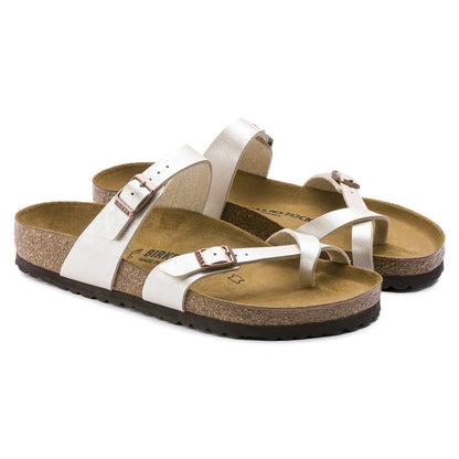 Mayari Birko-Flor in Color Graceful Pearl White | Birkenstock
