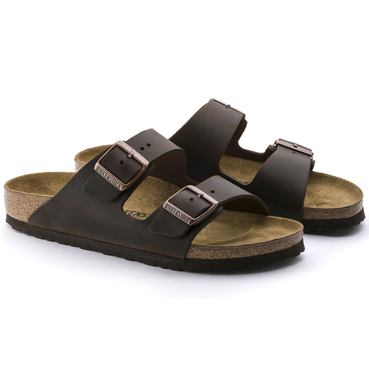 Arizona Oiled Leather in Color Habana | Birkenstock