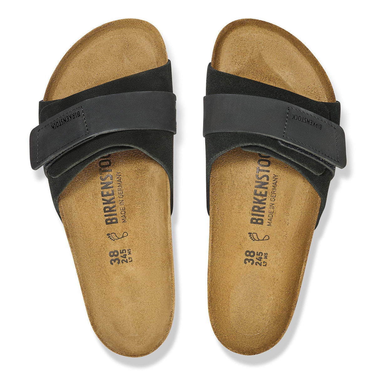 Oita Suede Leather in Color Black | Birkenstock