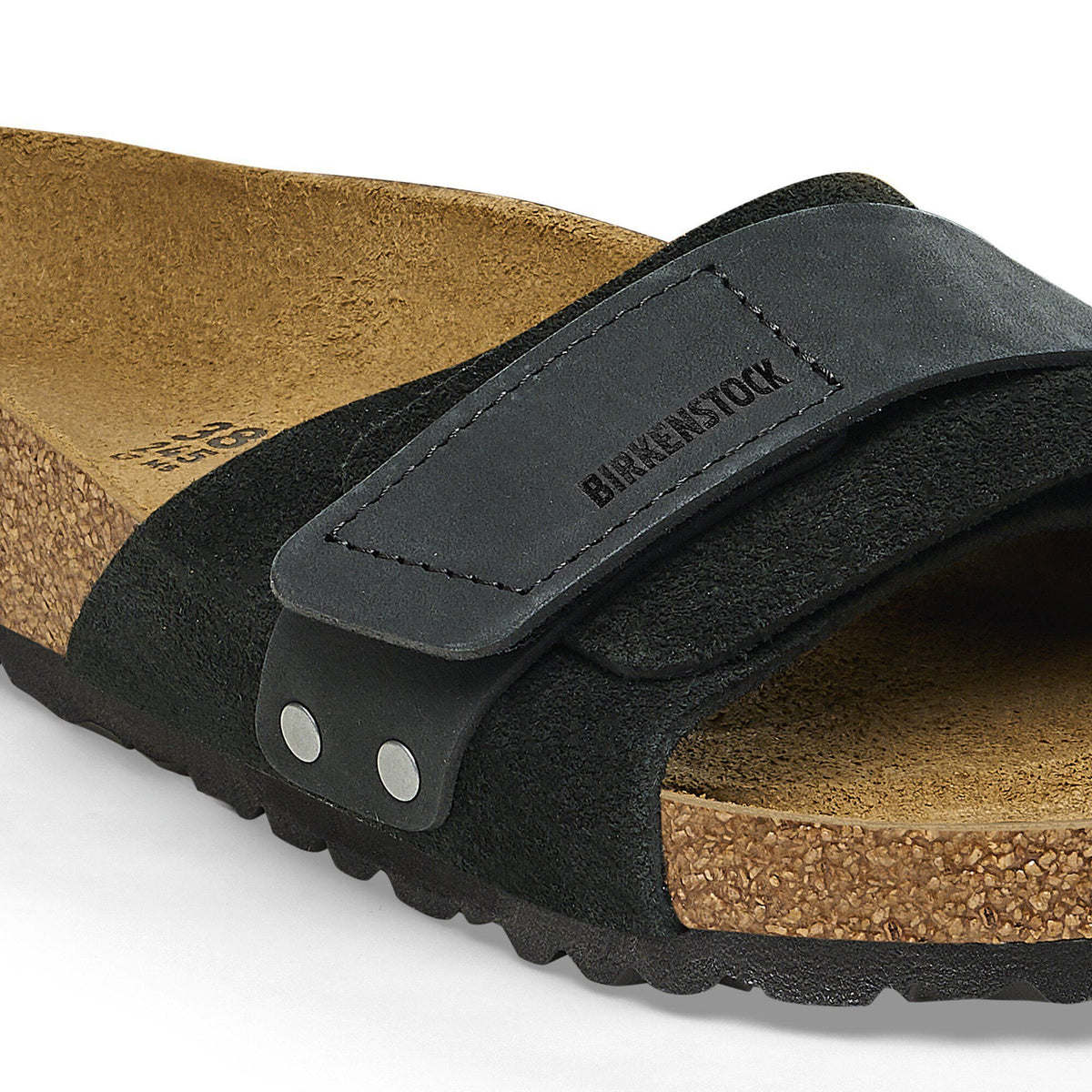 Oita Suede Leather in Color Black | Birkenstock