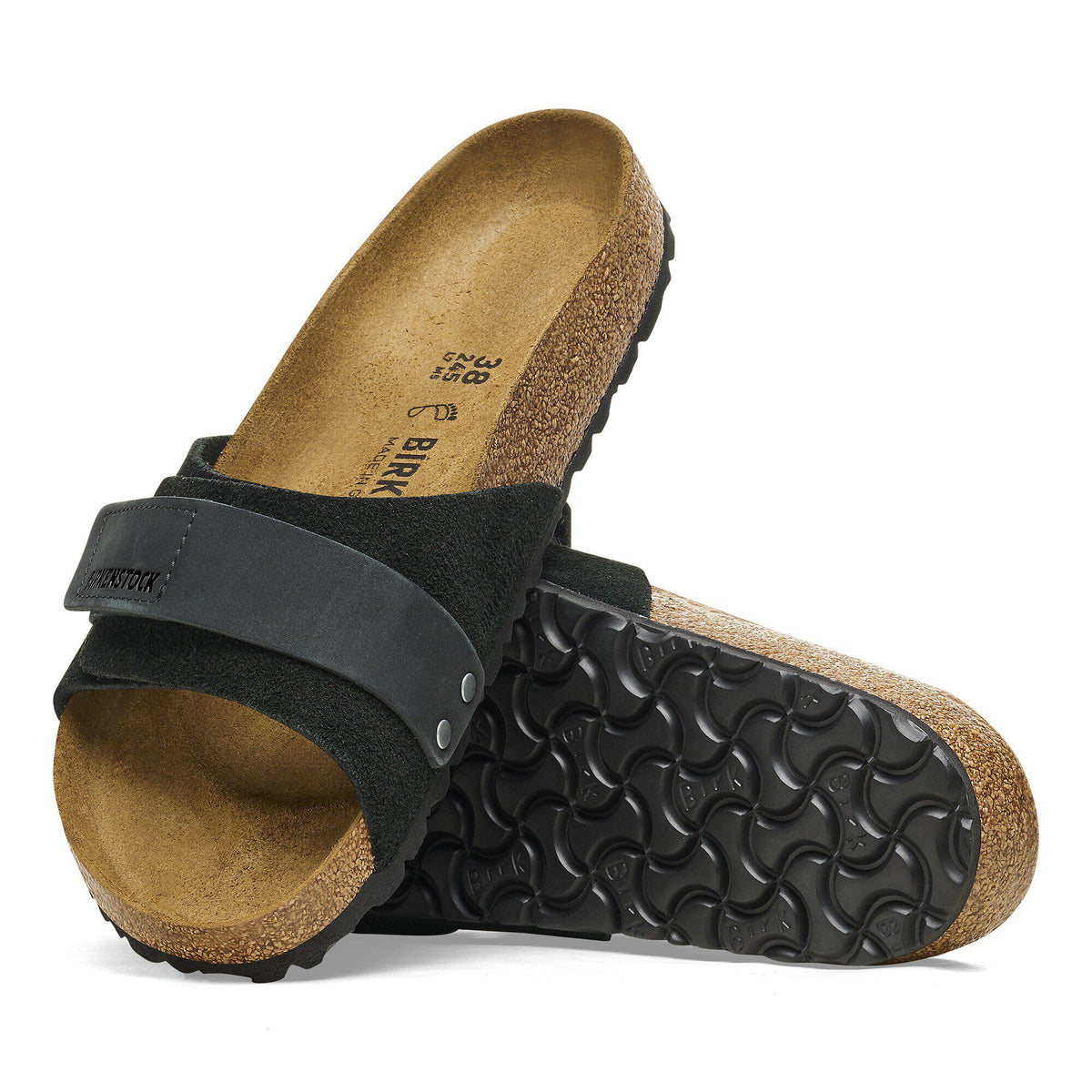 Oita Suede Leather in Color Black | Birkenstock