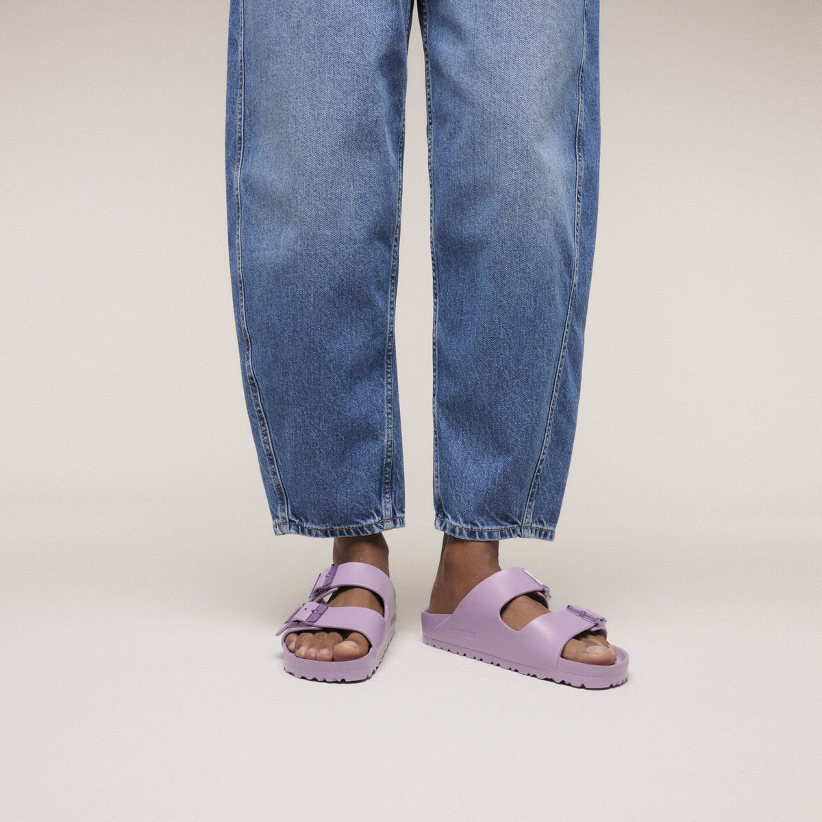 Arizona Stealth Buckle EVA in Color Mauve | Birkenstock