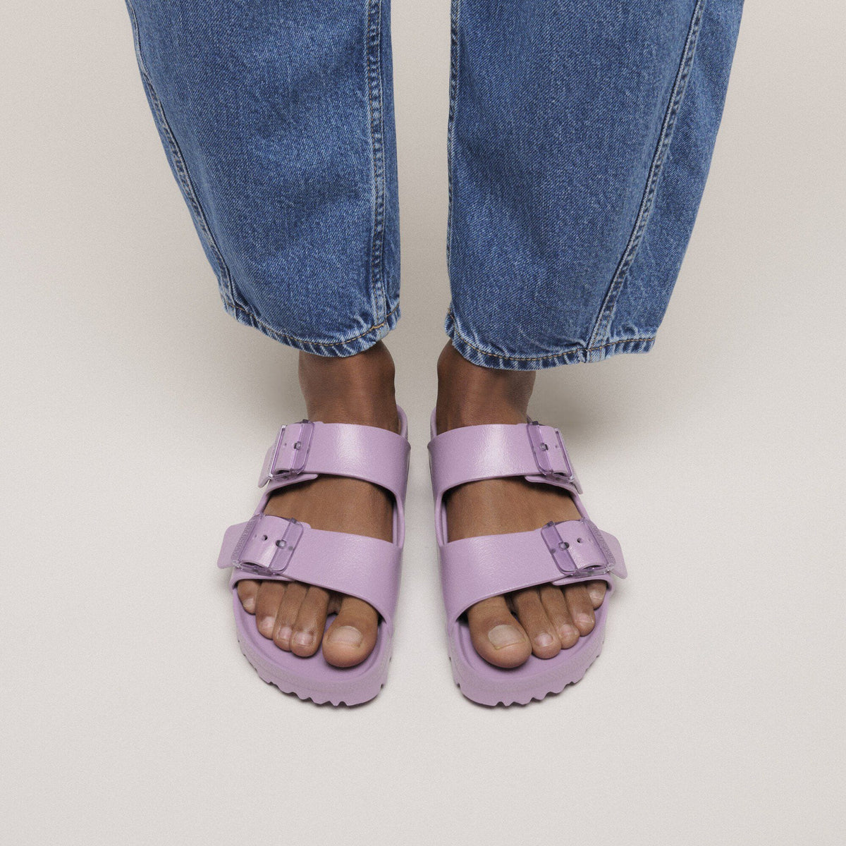Arizona Stealth Buckle EVA in Color Mauve | Birkenstock