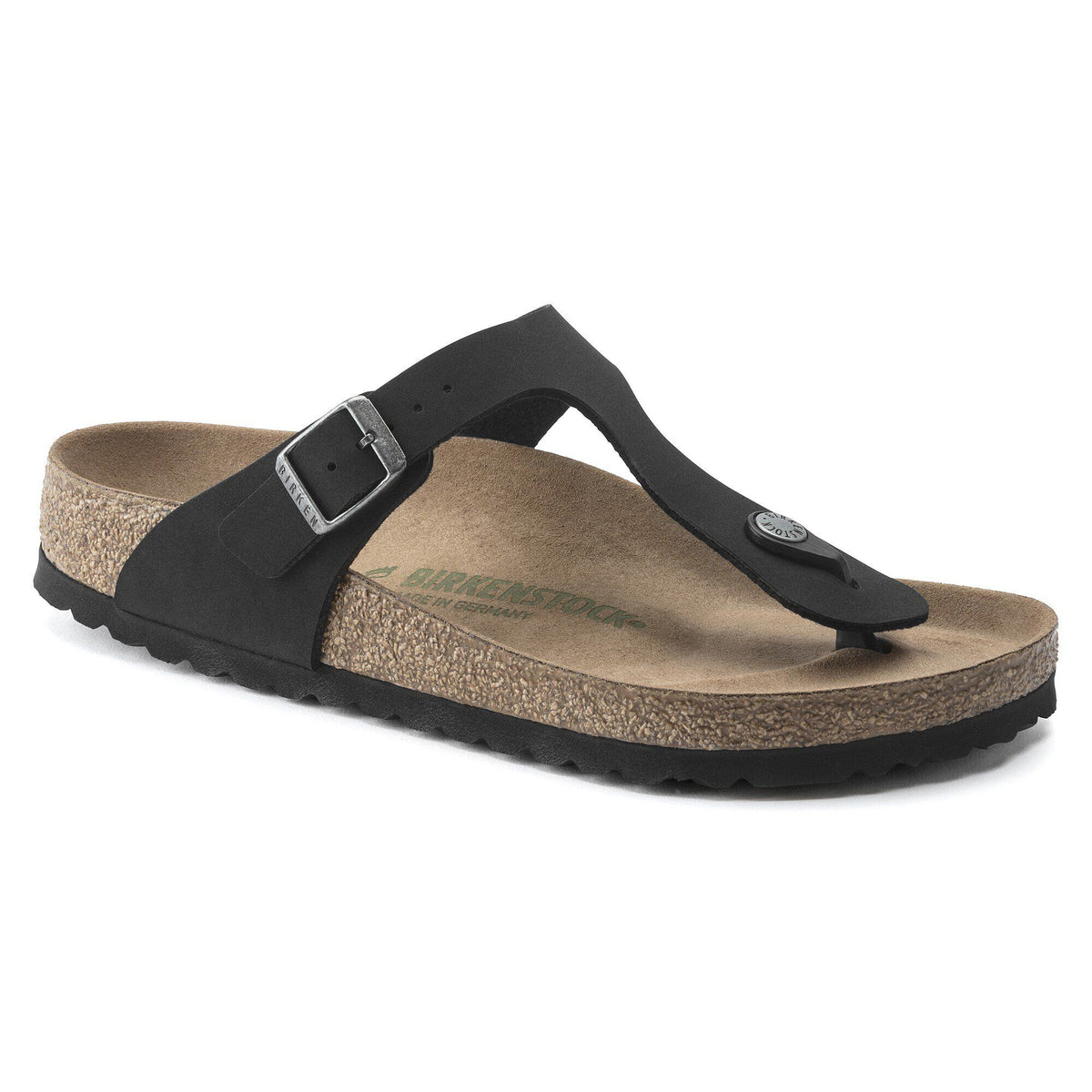 Gizeh Vegan Birkibuc in Color Black | Birkenstock