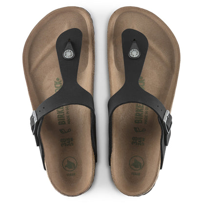 Gizeh Vegan Birkibuc in Color Black | Birkenstock
