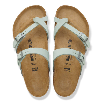 Mayari Nubuck Leather in Color Pure Sage | Birkenstock